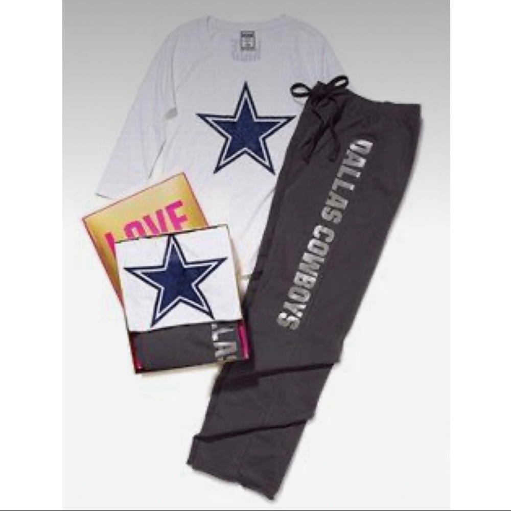 Victoria’s Secret Pink Dallas Cowboys Set
